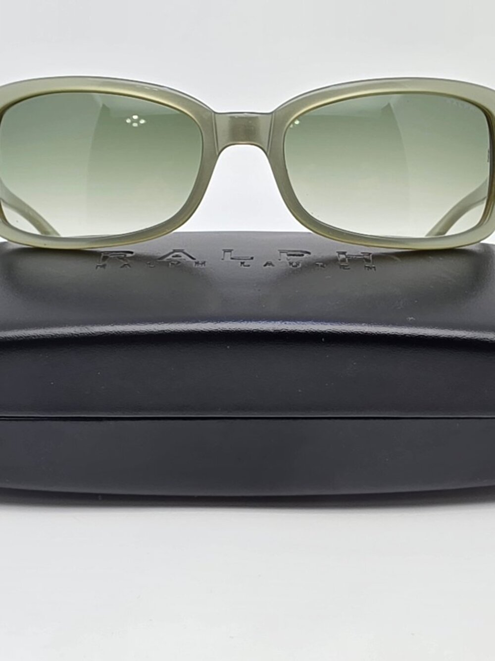 Ralph Lauren Ralph 7518/S Green Metallic Frame Green Gradient Lens Sunglasses